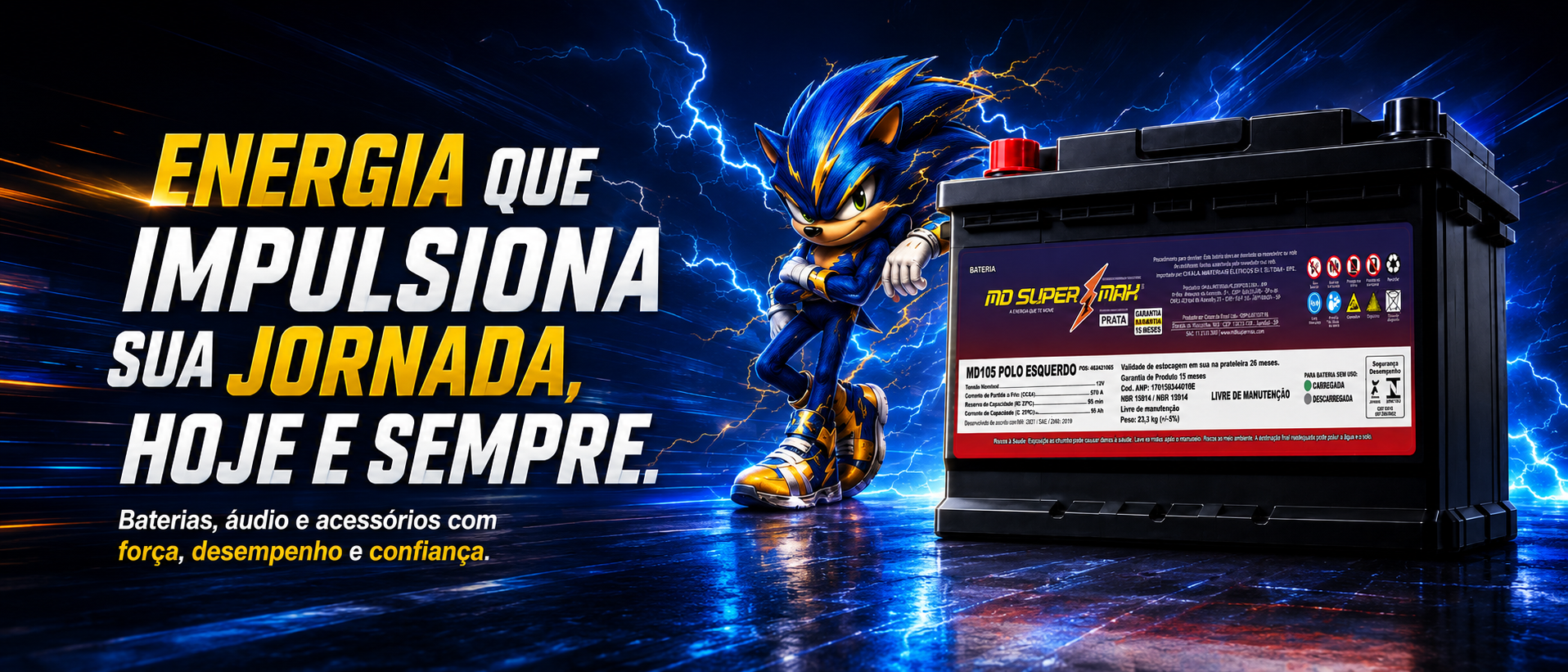 Energia que impulsiona sua jornada hoje e sempre MD Super Max